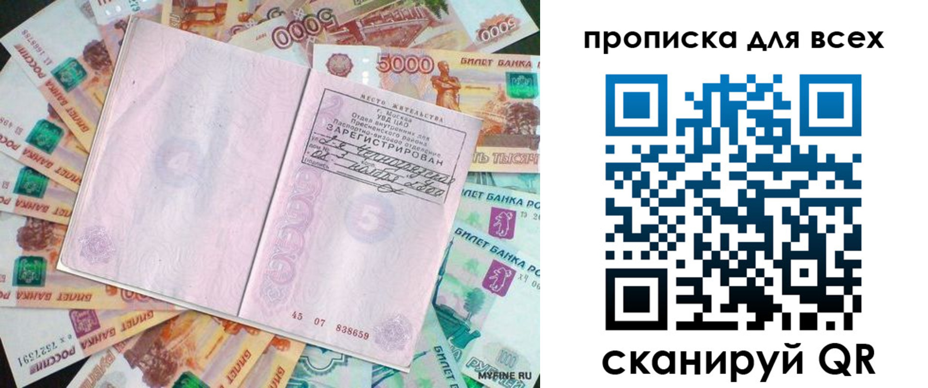 прописка штамп в Купино